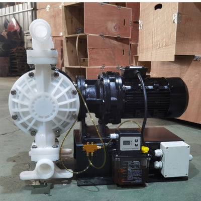 Good price DBY Plastic Electric Diaphragm Pump met Reductie Box Spanning 380v 440v 460v online
