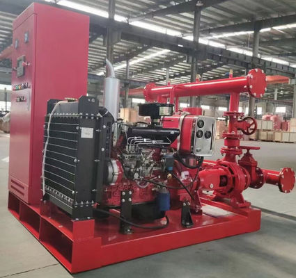 Good price Dieselmotor Centrifugal brandpomp met laag geluidsniveau en elektrische stroomvoorziening online