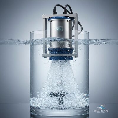 Goede prijs 3 fasen onderwaterbeluchter met een geluidsniveau van minder dan 75 dB, ontworpen om het water in gemeentelijke en industriële beluitsystemen te verbeteren online