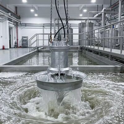 Goede prijs Elektrisch aangedreven dompelroerwerk met een vermogensbereik van 0,85 tot 22 kilowatt, geschikt voor afvalwaterbehandeling en het mengen van chemicaliën online
