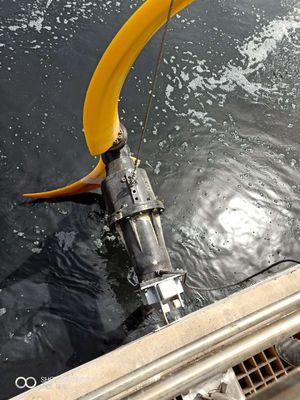 Van de de Mixerpomp van de banaandrijvende kracht QDT de Stroompropeller Met lage snelheid Met duikvermogen met Reductiemiddel